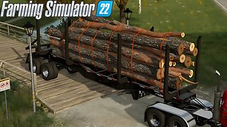 Loading Up Logs For Another Delivery || Farming Simulator 22