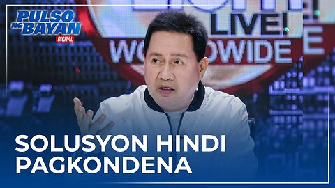 Pastor Apollo, kinuwestyon ang mga grupong nananawagan na ikondena ang China