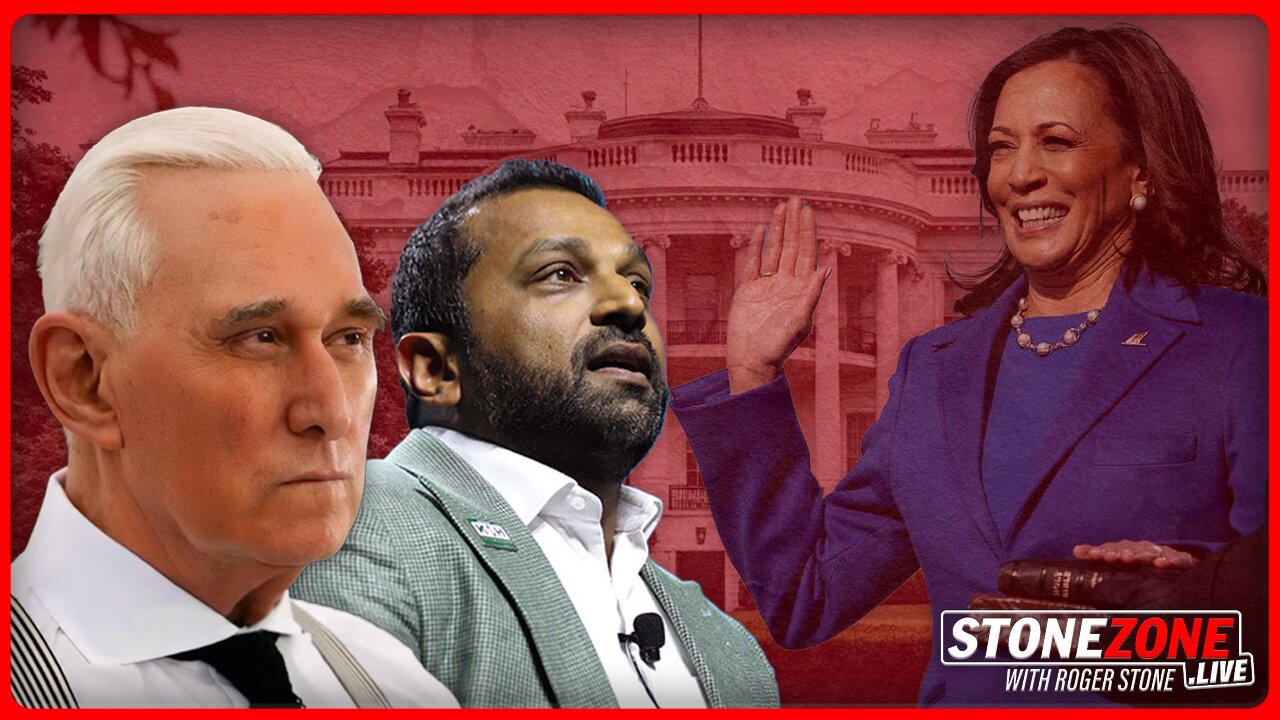 Kash Patel and Roger Stone Predict Kamala Ascends to Presidency BEFORE the Election | The StoneZONE