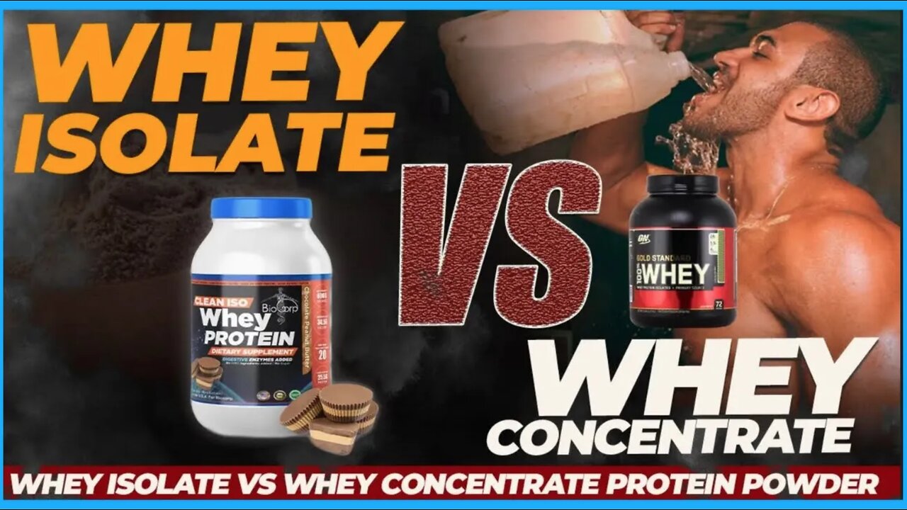 Whey Protein vs. ISO Whey Protein: What's the Difference