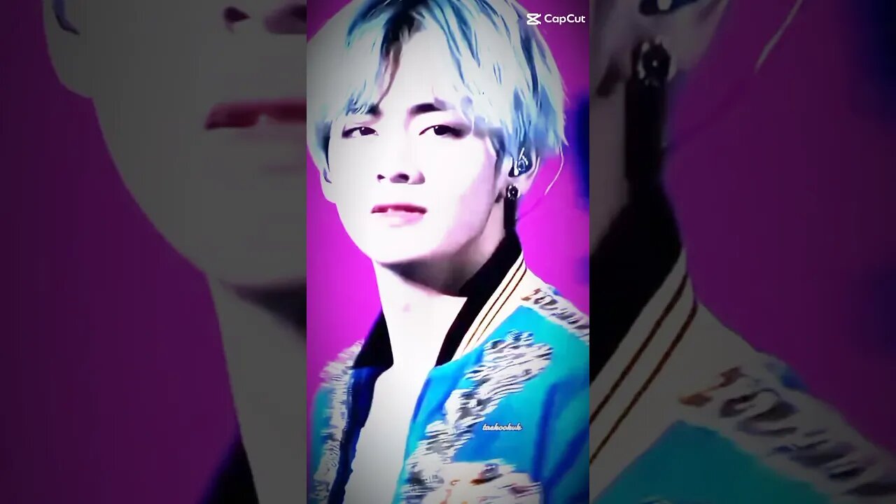 BTS V attitude 🔥 status#capCut#trending #youtubeshorts BTSshorts