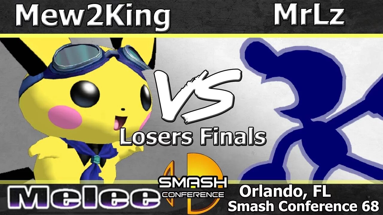 FOX MVG|Mew2King (Sheik, Pichu, G&W) vs. MrLz (G&W) - Melee Loser's Finals - SC:68