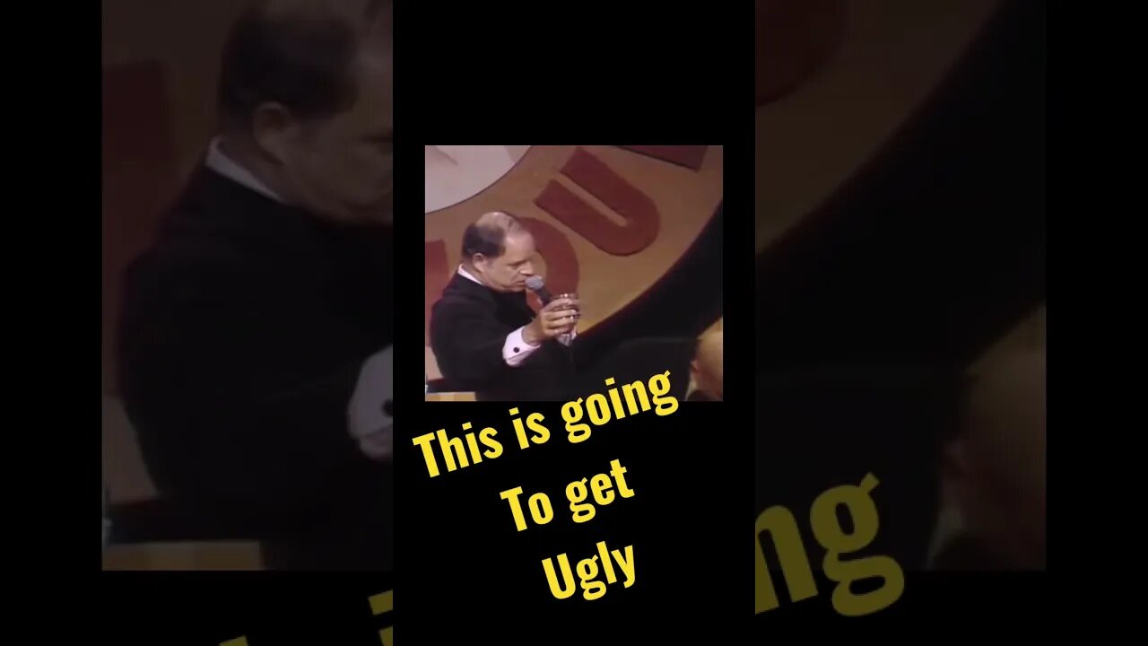 Don Rickles - This is going to get ugly