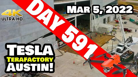 BUSIEST SATURDAY EVER AT GIGA TEXAS! - Tesla Gigafactory Austin 4K Day 591 - 3/5/22 - Tesla Texas