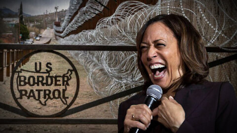 Kamala Harris Laughs During TV Interview When Asked About Southern Border