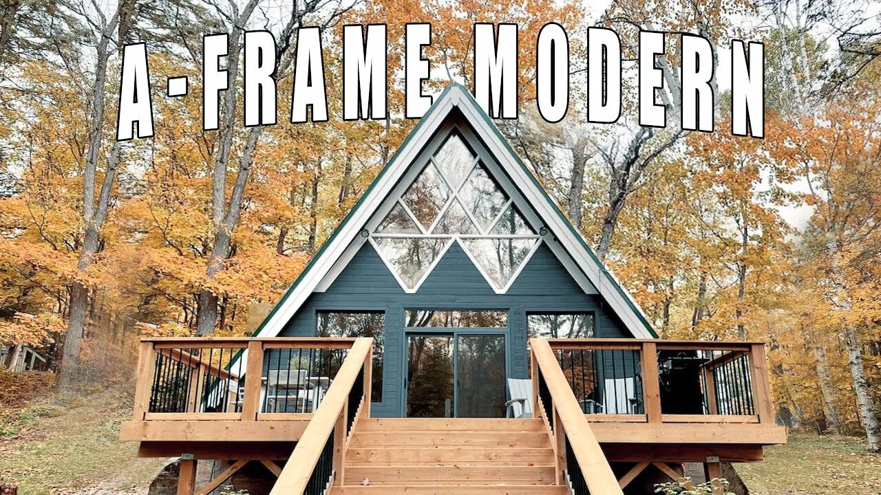 Amazing ! This classic 70’s A-frame has been re-imagined for the modern world