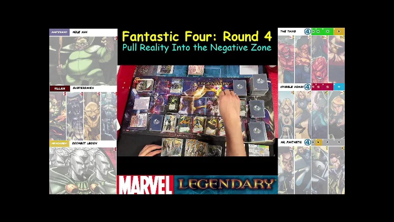 Marvel Legendary Deck Building Game: Fantastic Four, Round 4