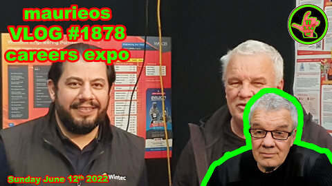 maurieos VLOG #1878 careers expo