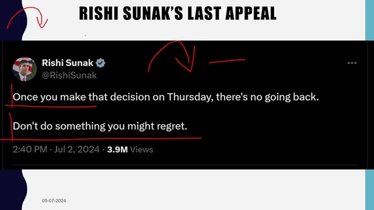END OFF RISHI SUNAK,era