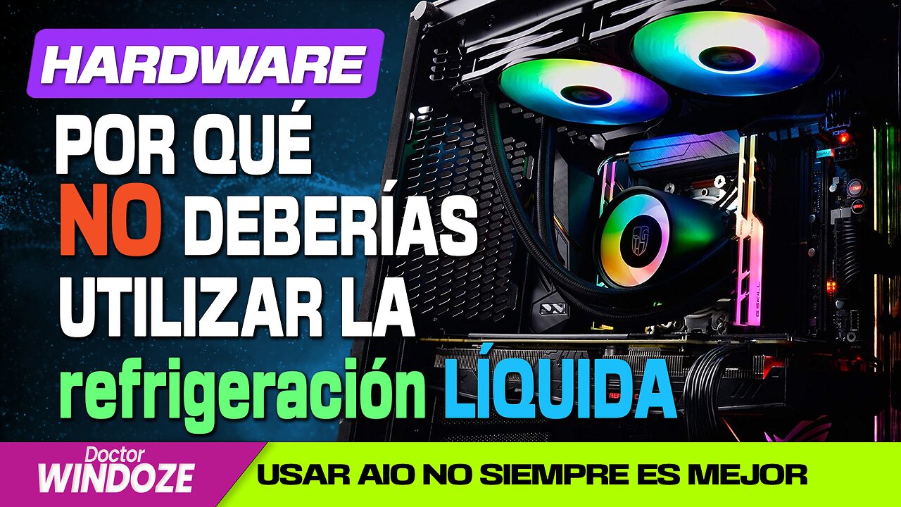 Motivos por los que es mejor usar un ventilador que un sistema de refrigeración líquida-AIO en tu PC