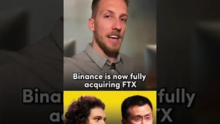 Binance Acquiring FTX