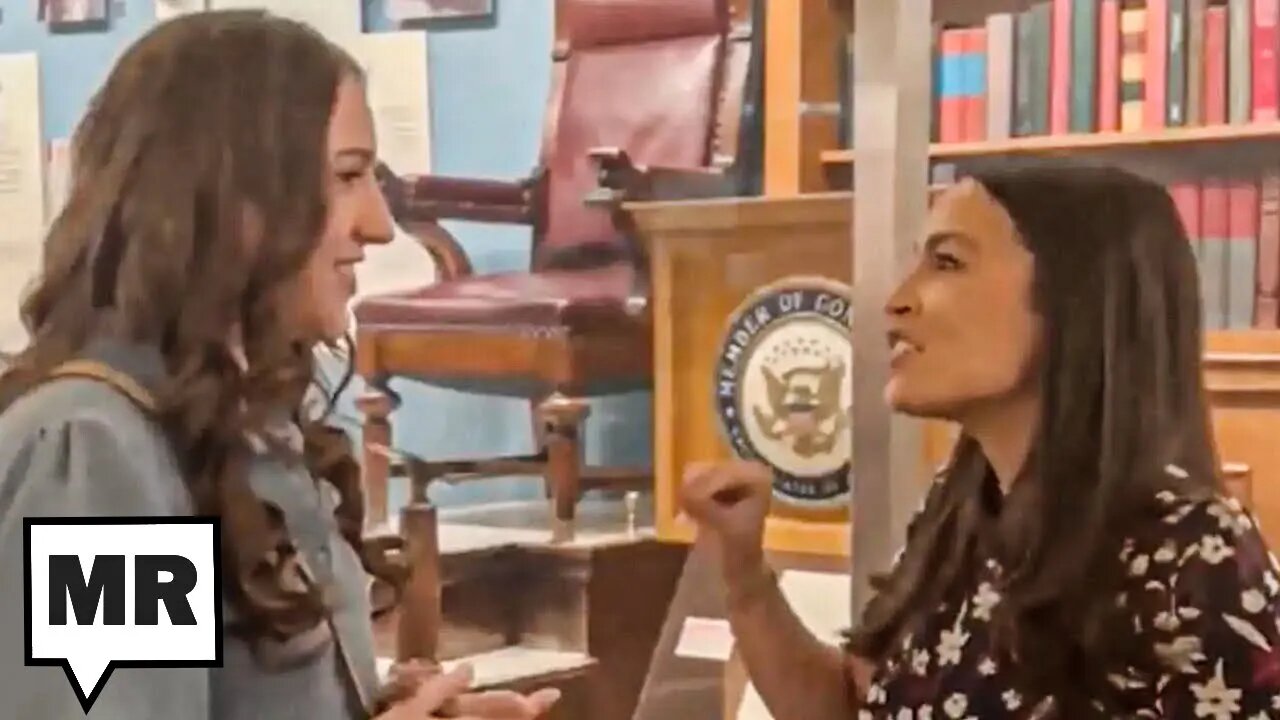 AOC Confronts Libs Of TikTok's Chaya Raichik