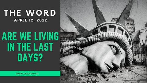 The Word: April 12, 2022