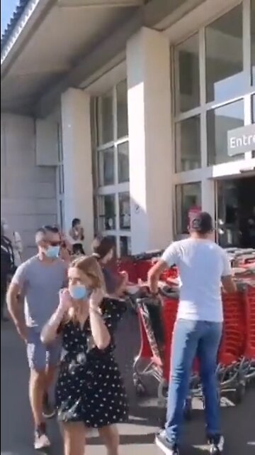 France - Shouting freedom with the mask of slavery on their face???