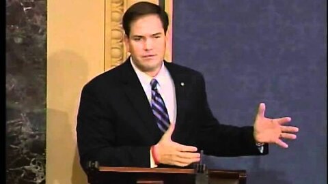 Sen. Rubio: "Save the Whole House or It Will All Burn Down"