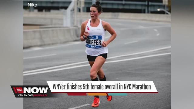 Local woman makes her mark at NYC Marathon