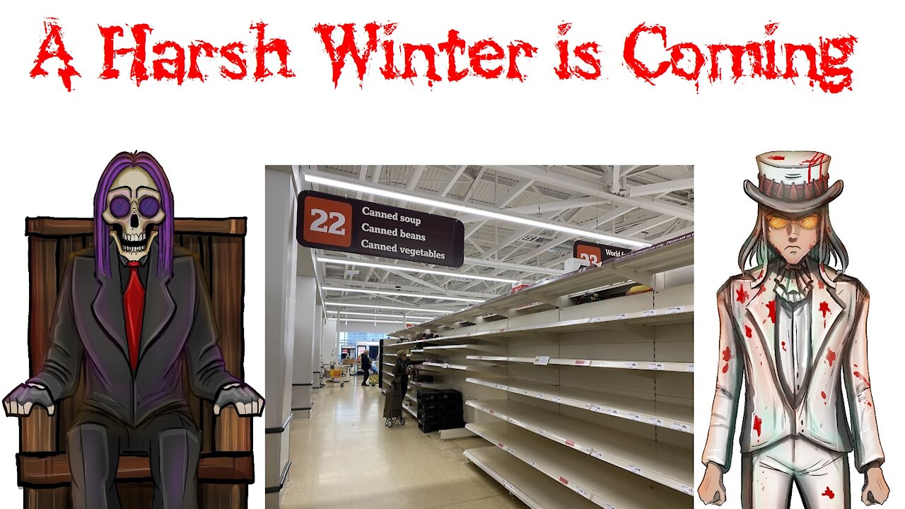 A HARSH WINTER IS COMING!!! (Shortages of essentials are coming, best prepare now)