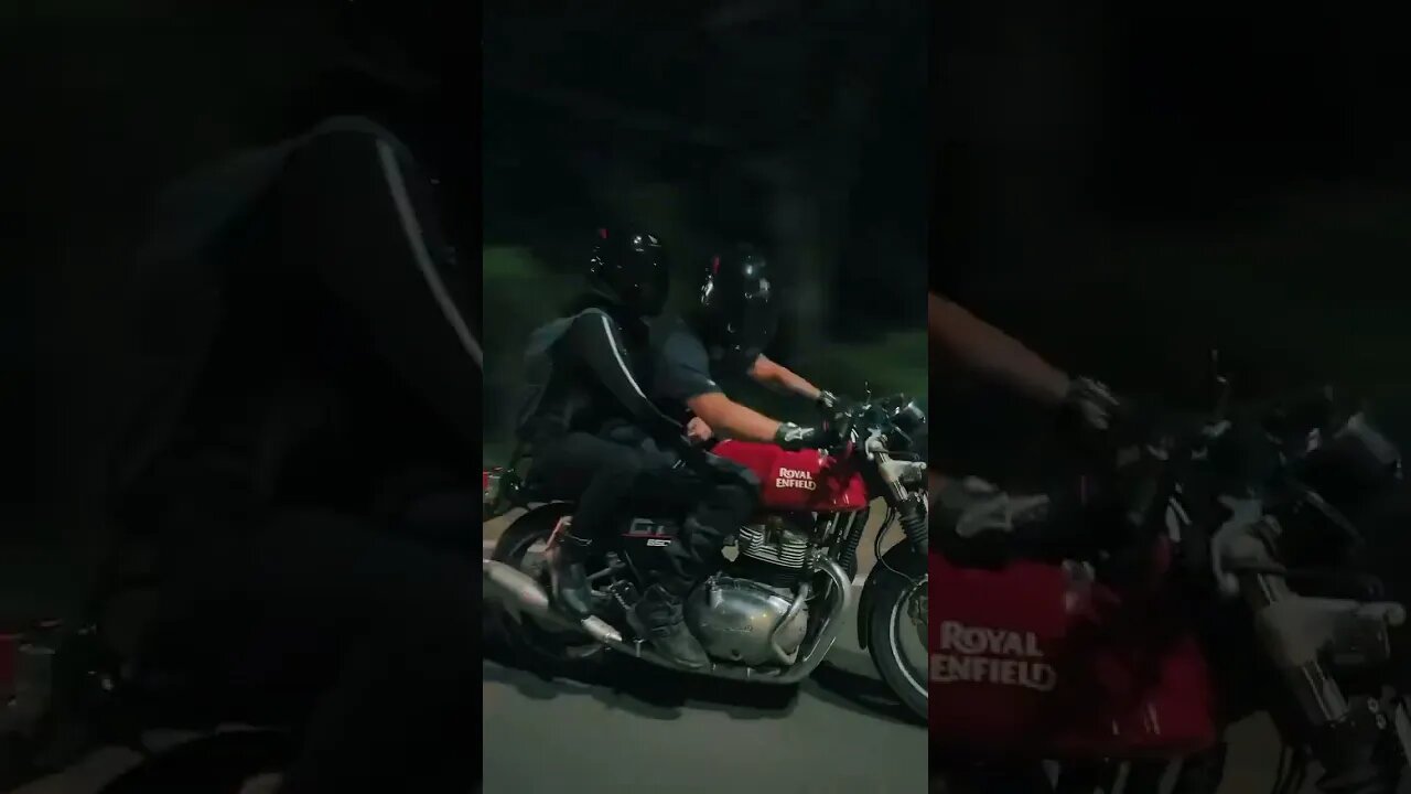 Couple on Continental Gt 650 ❤️🫶🏼 Royal Enfied #viral #gt650 #royalenfield #youtubeshorts #shorts