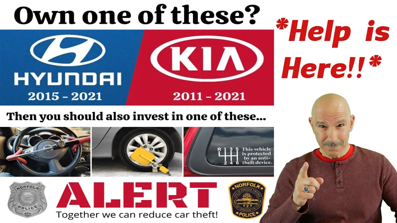 Hyundais & Kias: CAR THEFT TARGETS, thanks in large part to TicTok- Help is coming! Watch this!