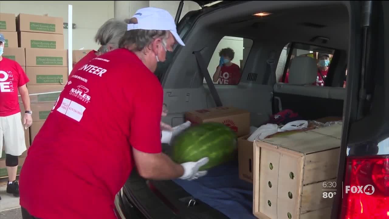 Sen. Rick Scott announces donation to help feed SWFL families