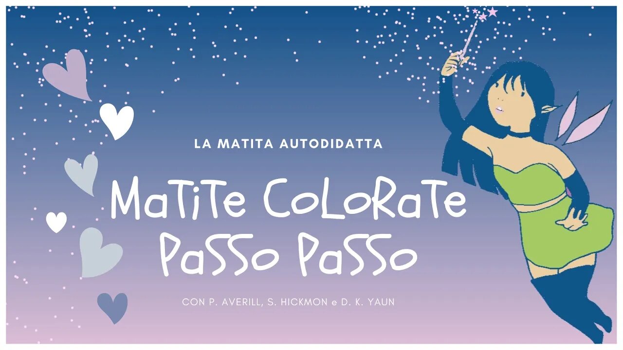 Matite colorate passo passo. Recensione e flipbook