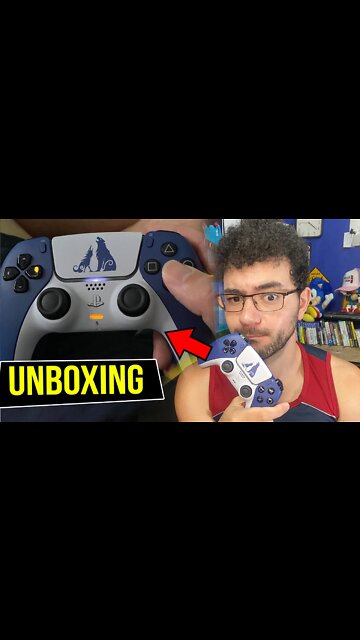 Unboxing Controle do God of War Ragnarok #shorts