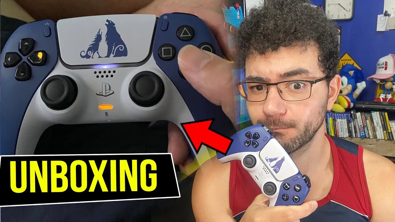 Unboxing Controle do God of War Ragnarok #shorts