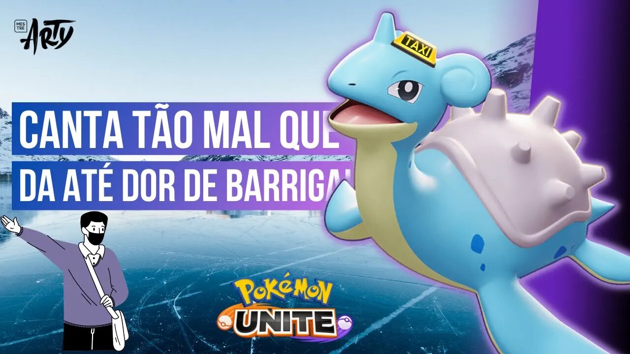 CONHECENDO E EXPLICANDO AS HABILIDADES DO LAPRAS! Lançamento Pokémon Unite!