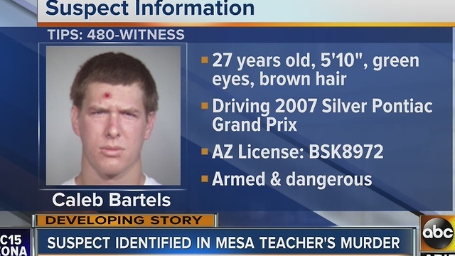 Mesa math teacher Ryne Zahner killed in Tempe shooting, suspect sought