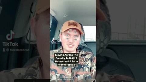Ya it’s crazy, but bring it on! #homesteading #regenerativeagriculture #sustainable #freedombrothers
