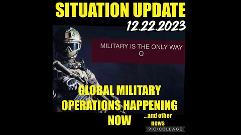 Situation Update 12.22.23 ~ Trump Return - White Hat Intel ~ Juan O Savin. SGAnon Intel