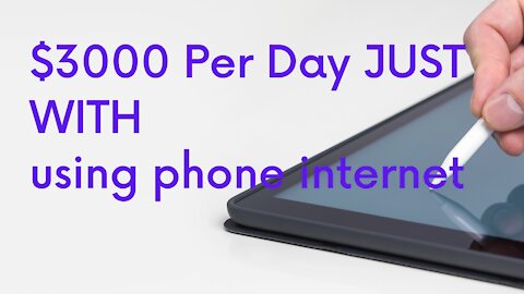 seeking for some pocket money to earn more than 3000$