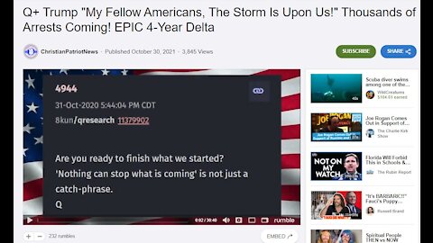 La tempête est sur nous
