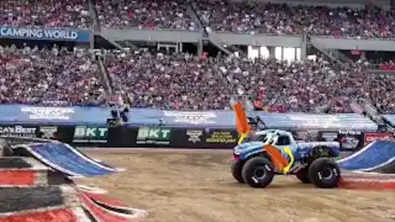 Crazy Monster Truck Freestyle Moments | Monster Jam highlights.Woa Doodles Funny Videos