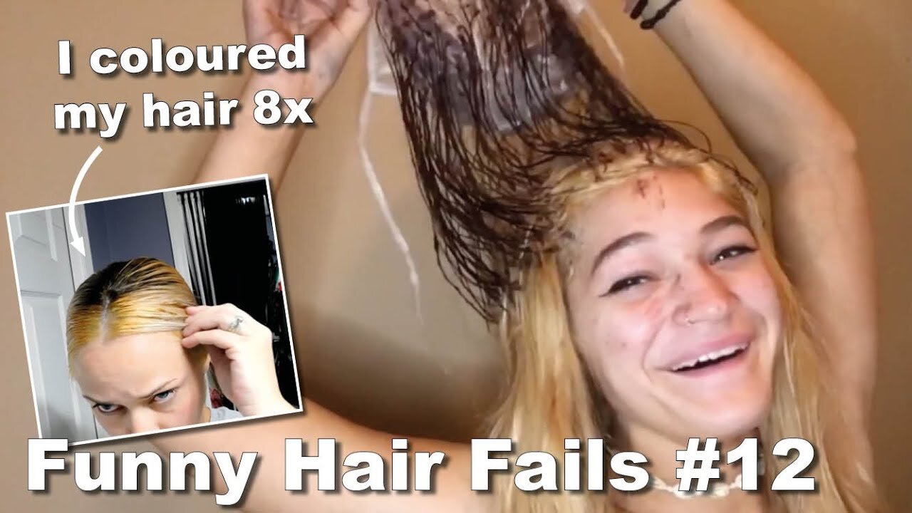Funny Hair Fails Amazing Compilation - Don't try this @ Home
