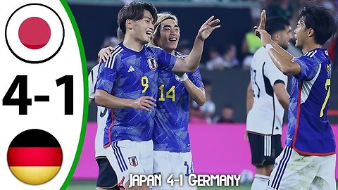 Japan 4-1 Germany | Highlights & All Goals 2023 |