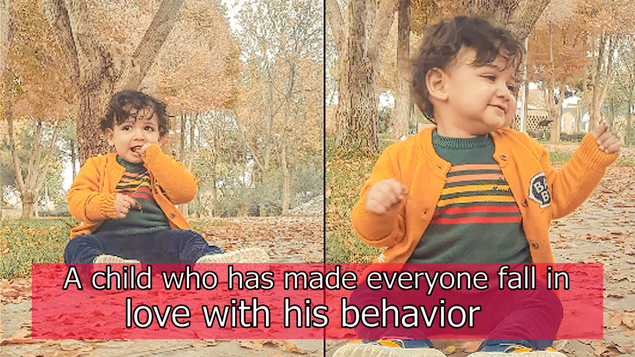 A child who has made everyone fall in love with his behavior