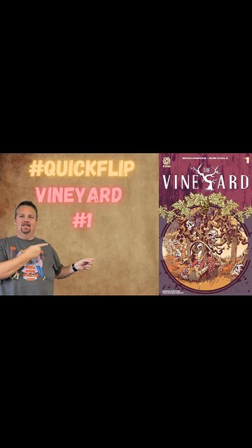 Vineyard #1 AfterShock Comics #QuickFlip Comic Book Review Brian Hawkins, Sami Kivela #shorts