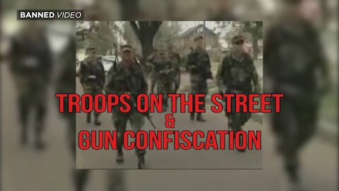 Troops On The Streen and Gun Confiscations: 15 Years Ago
