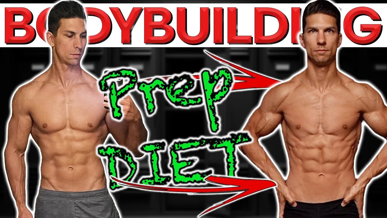 My Bodybuilding DIET PLAN to get SHREDDED w/out SUFFERING for my 1st Classic Physique Show...