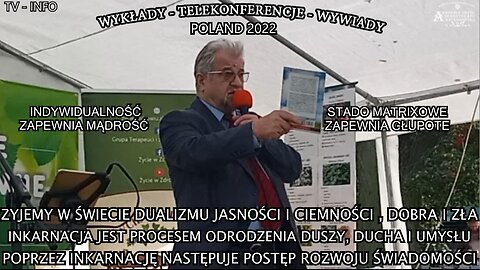 ŻYJEMY W ŚWIECIE DUALIZMU JASNOŚCI I CIEMNOŚCI, DOBRA I ZŁA. INKARNACJA JEST PROCESEM ODRODZENIA DUSZY, DUCHA I UMYSŁU. POPRZZ INKARNACJĘ NASTĘPUJE POSTĘP ROZWOJU ŚWIADOMOSCI.