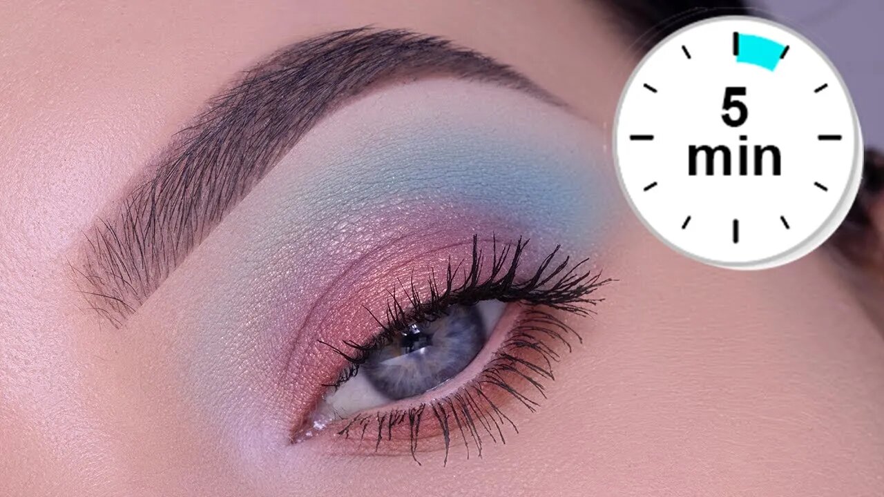 5 MINUTE Wearable Eye Look using Color! | LAURA LEE X ERYN WEAVER CANDY SKIES PALETTE