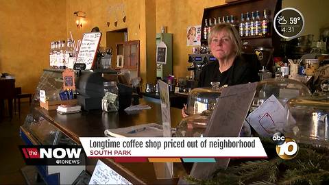 Longtime coffee shop priced out of South Park neighborhood