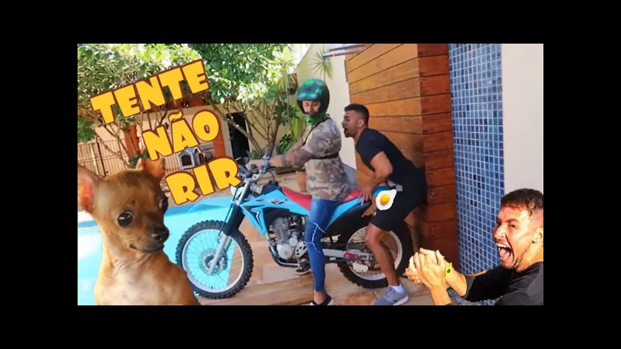 Tente não rir - Renato Garcia e os amigos 😂