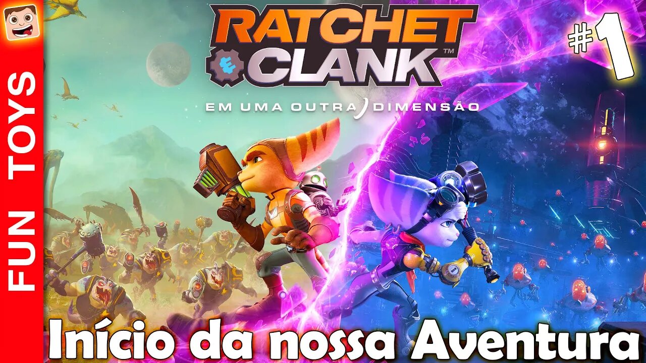 Ratchet & Clank: Em Uma Outra Dimensão #1 - Início da nossa Aventura! 🔧🤖 PT-BR