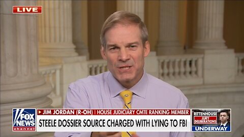 Rep Jim Jordan: People Need To Be Held Accountable for Steele Dossier Lie