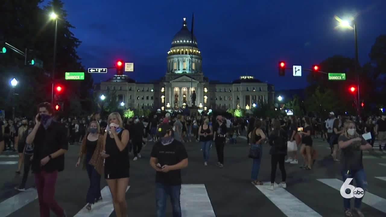 Black Lives Matter vigil held in downtown Boise