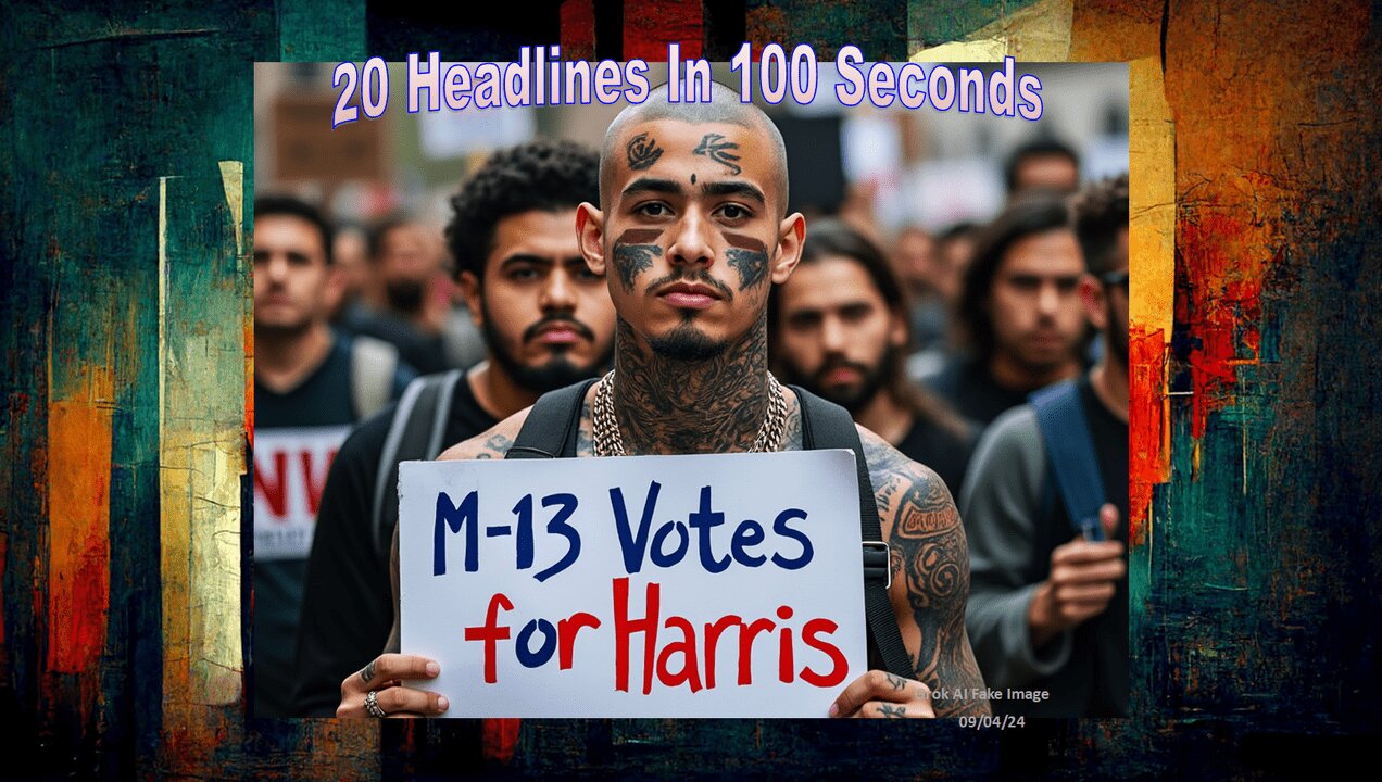 FlashCard Headlines In 100 Seconds: Politics & News 9/4/2024