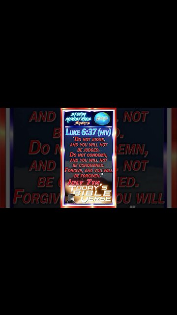 JUL 07, 2023 | UNLOCKING the POWER of FORGIVENESS through Luke 6:37 NIV on Global Forgiveness Day!