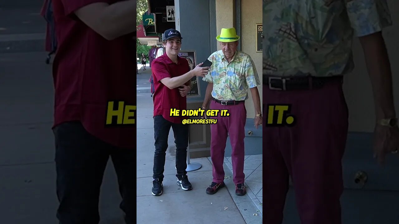 80-Year-Old Man Tells A Joke! 😆🤯